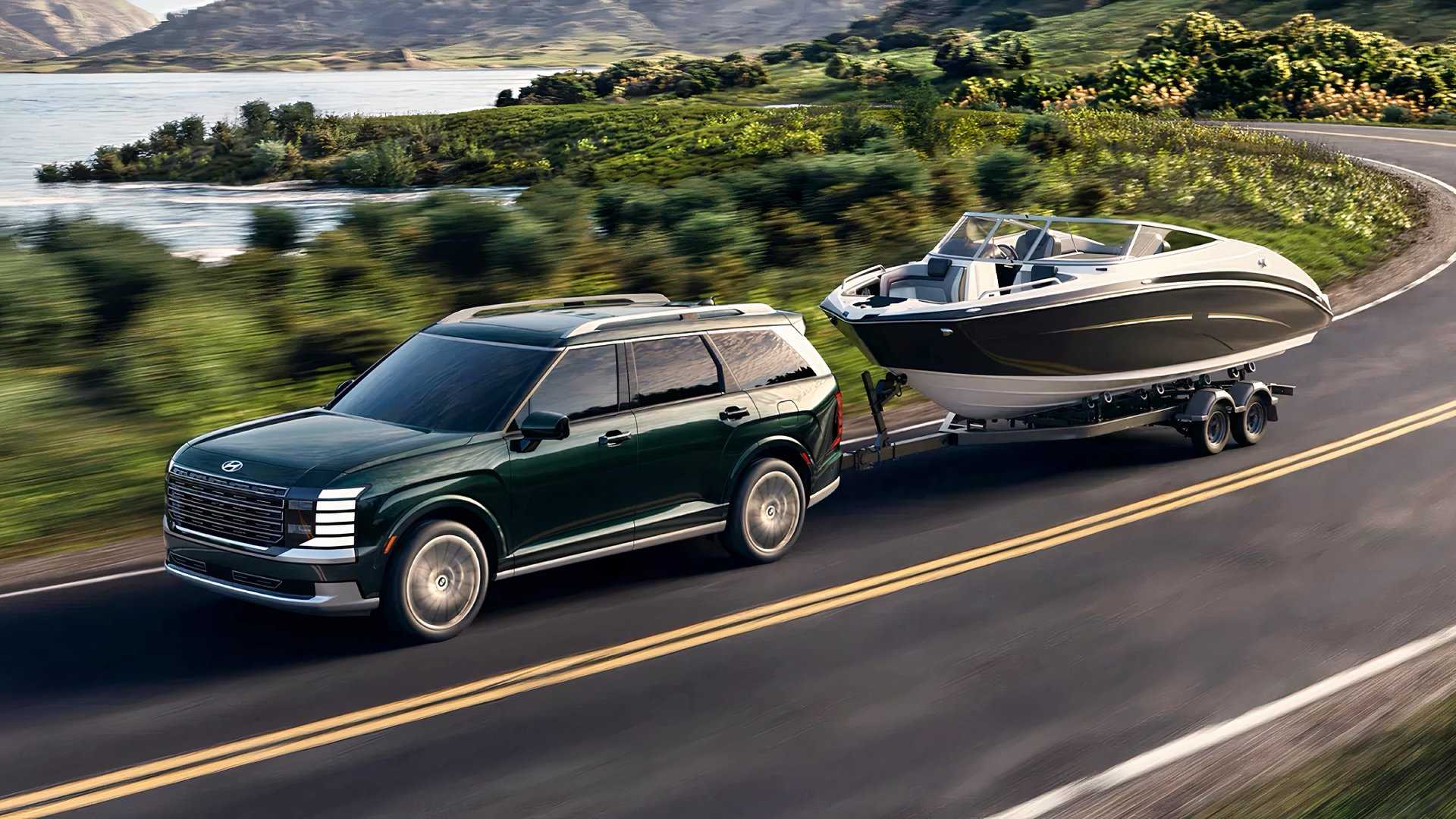 2026 Hyundai Palisade 3/4 action