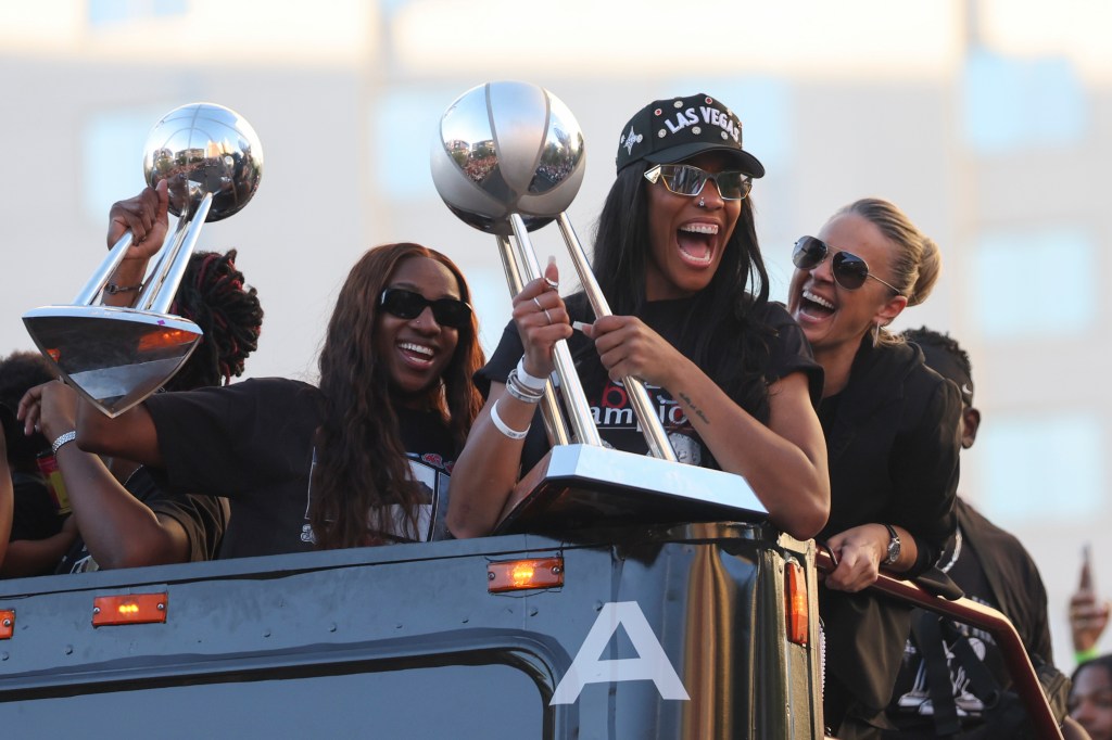 WNBA MVP A'ja Wilson gives perfect reasoning for wanting more trophies