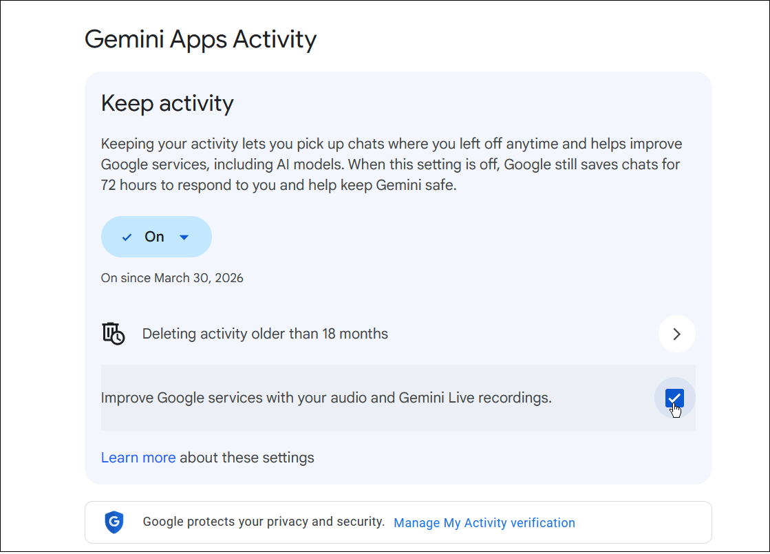 Change These 6 Gemini Settings ASAP to Protect Your Privacy