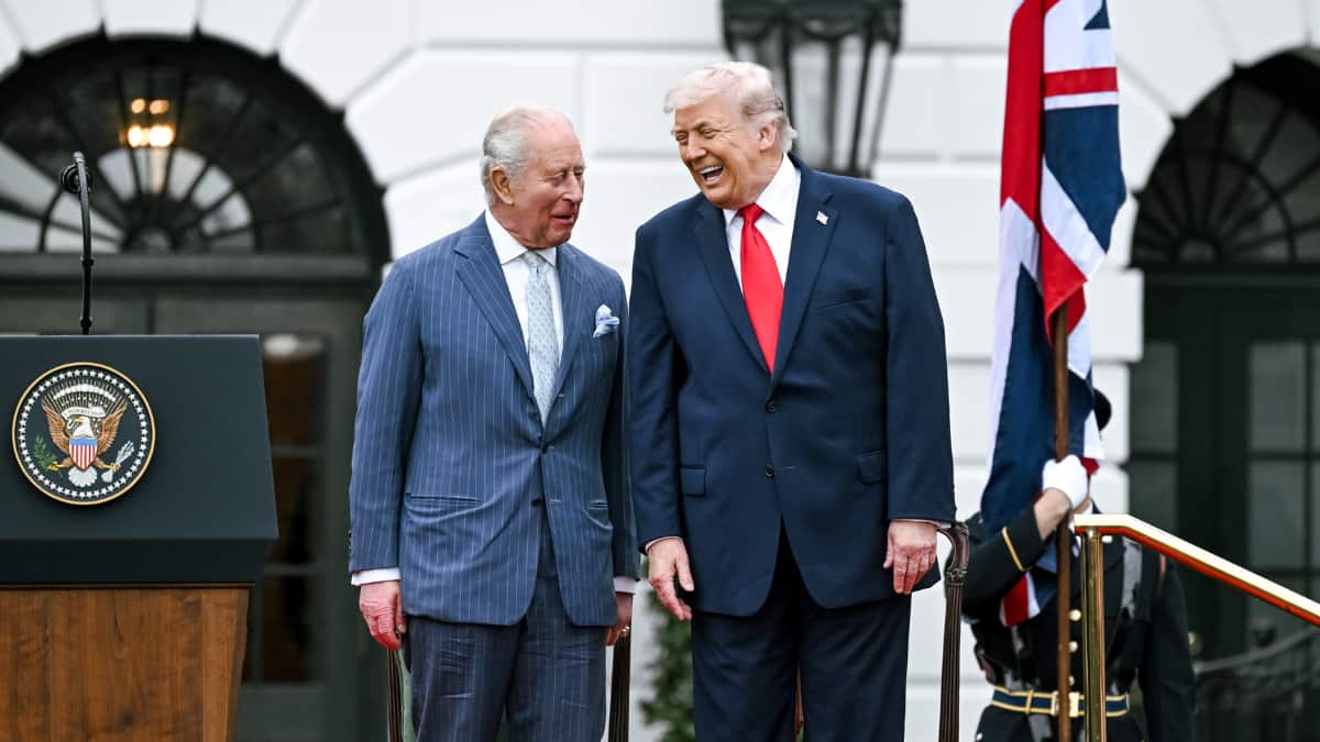 'Two kings': White House post on Donald Trump, King Charles III meet ...