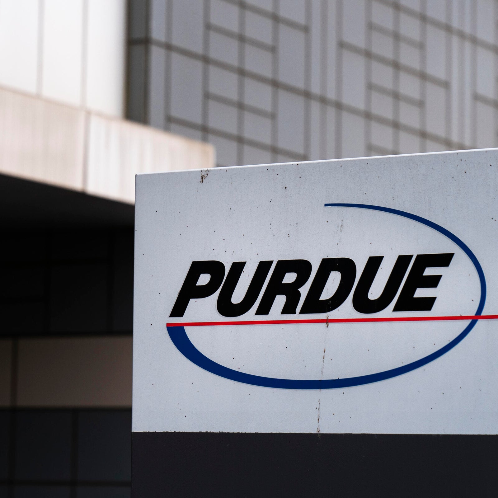 STAMFORD, CT - APRIL 2: Purdue Pharma headquarters stands in downtown Stamford, April 2, 2019 in Stamford, Connecticut. Purdue Pharma, the maker of OxyContin, and its owners, the Sackler family, are facing hundreds of lawsuits across the country for the company's alleged role in the opioid epidemic that has killed more than 200,000 Americans over the past 20 years.