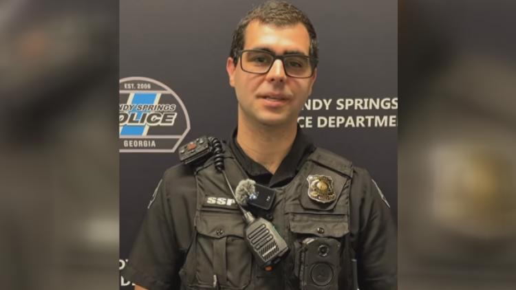 2 broken legs and a concussion | Sandy Springs officer hit by ...