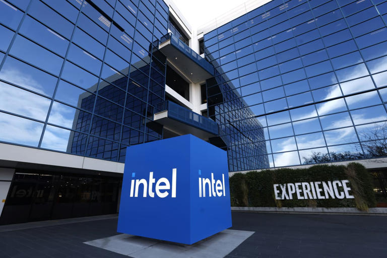 Intel stock was up 115% in April. How to play it with options now.