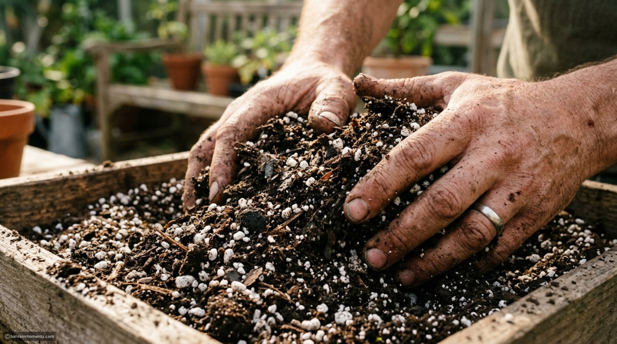 Should you remove old potting soil from pots before adding new plants?