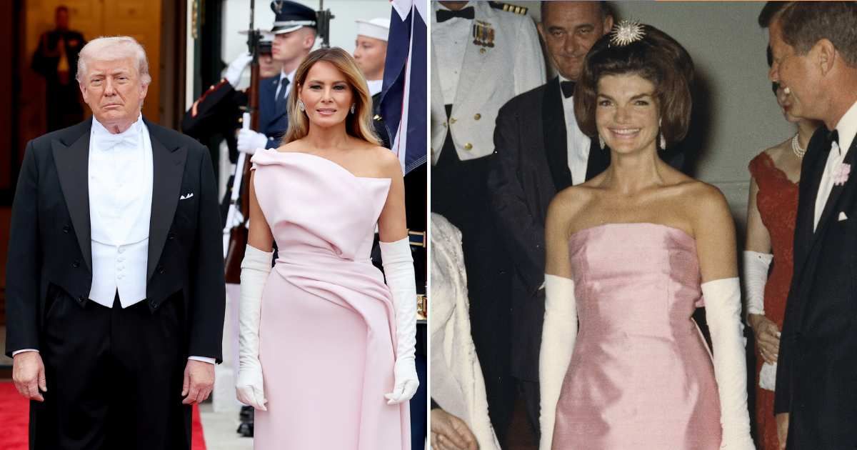 Melania Trump's $80K gown draws Jackie Kennedy comparisons