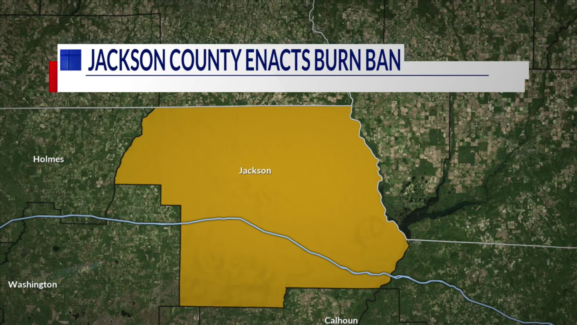 Burn ban in effect for Jackson County due to dry conditions