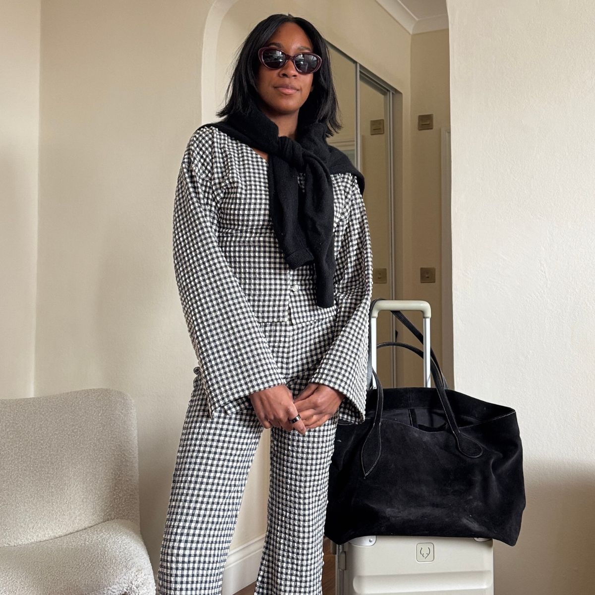 Chrissy Rutherford on why she still dresses up for the airport