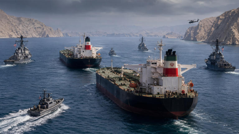 Iranian tankers turn back as US blockade chokes Hormuz traffic