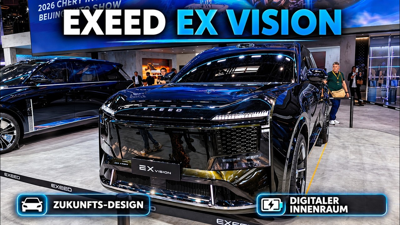 2026 Exeed EX Vision Concept zeigt futuristisches SUV-Design