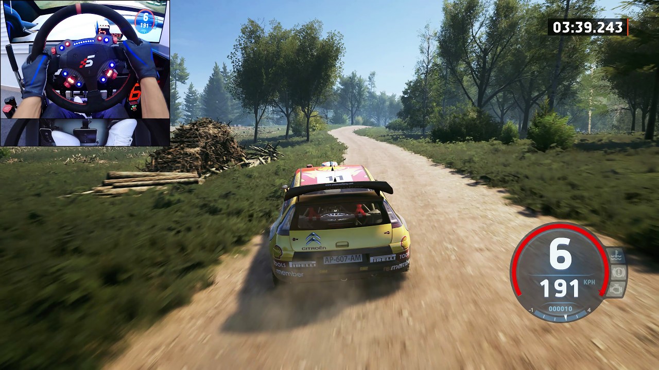 Sim racing guide Citroen C4 WRC Latvia rally run