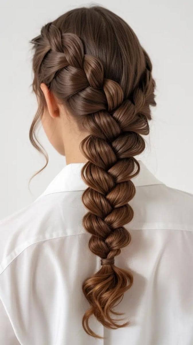 5 variasi kepang yang membuat rambut tampak lebih bervolume