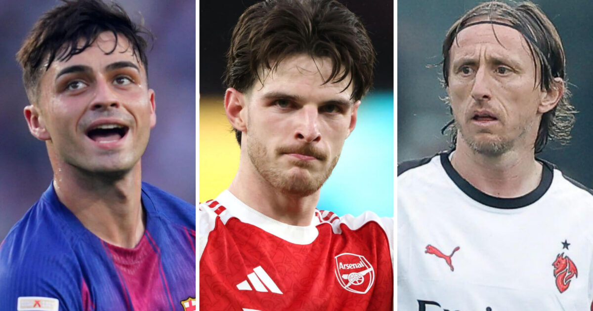 Declan Rice second behind Ballon d’Or winner among Europe’s top 10 ...