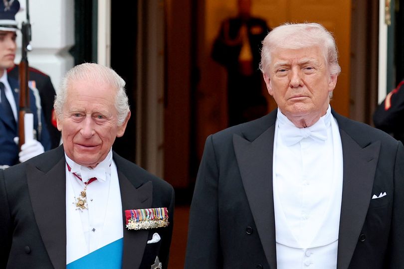 Donald Trump breaks royal protocol again with 'plain weird' King ...