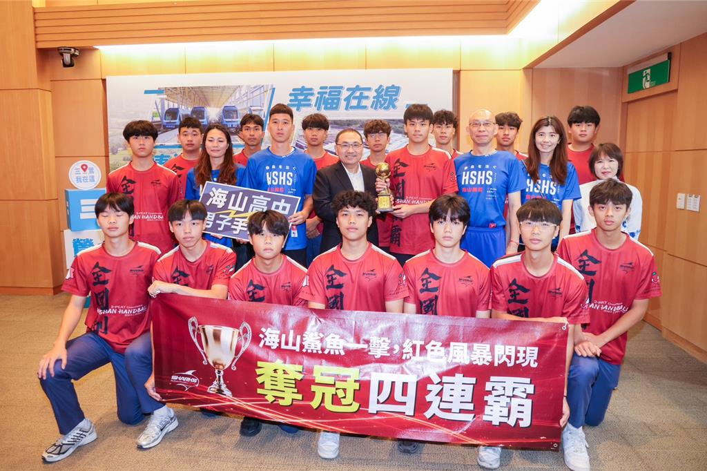 稱霸全國手球賽! 新北狂掃4金 四級培育開花結果