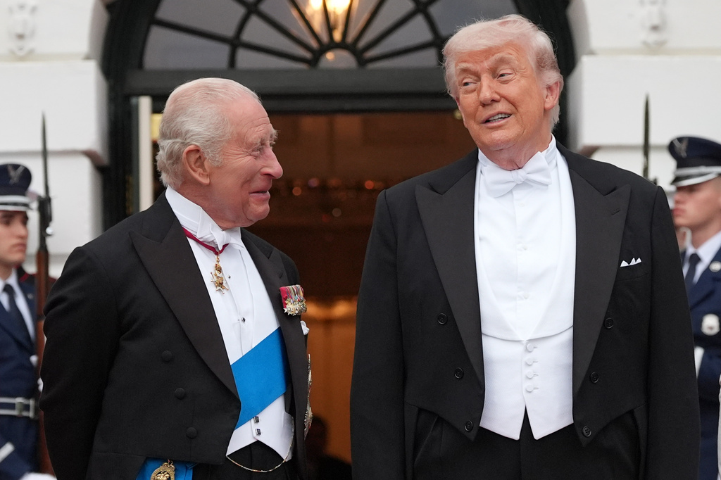 APTOPIX US Britain Royal Visit Trump