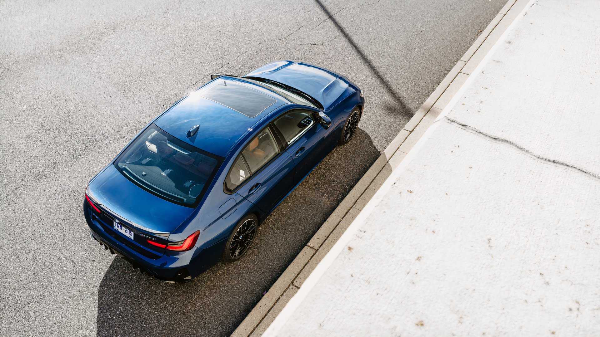 2026 BMW M340i rear 3/4