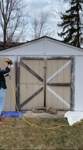 A shed makeover that shows the impact of thoughtful renovation