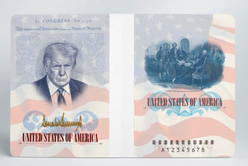 Donald Trump's face, gold signature to appear in new US passports: Here ...