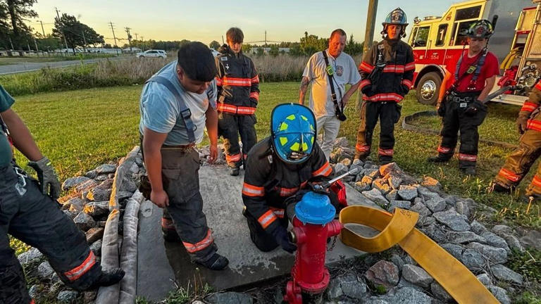Faison Fire & Rescue sharpens core skills with attack line and water ...