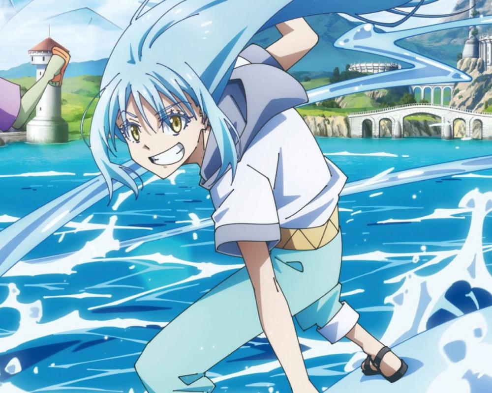 That time I got reincarnated as a slime: Tears of the Azure Sea review – hectic anime lives again