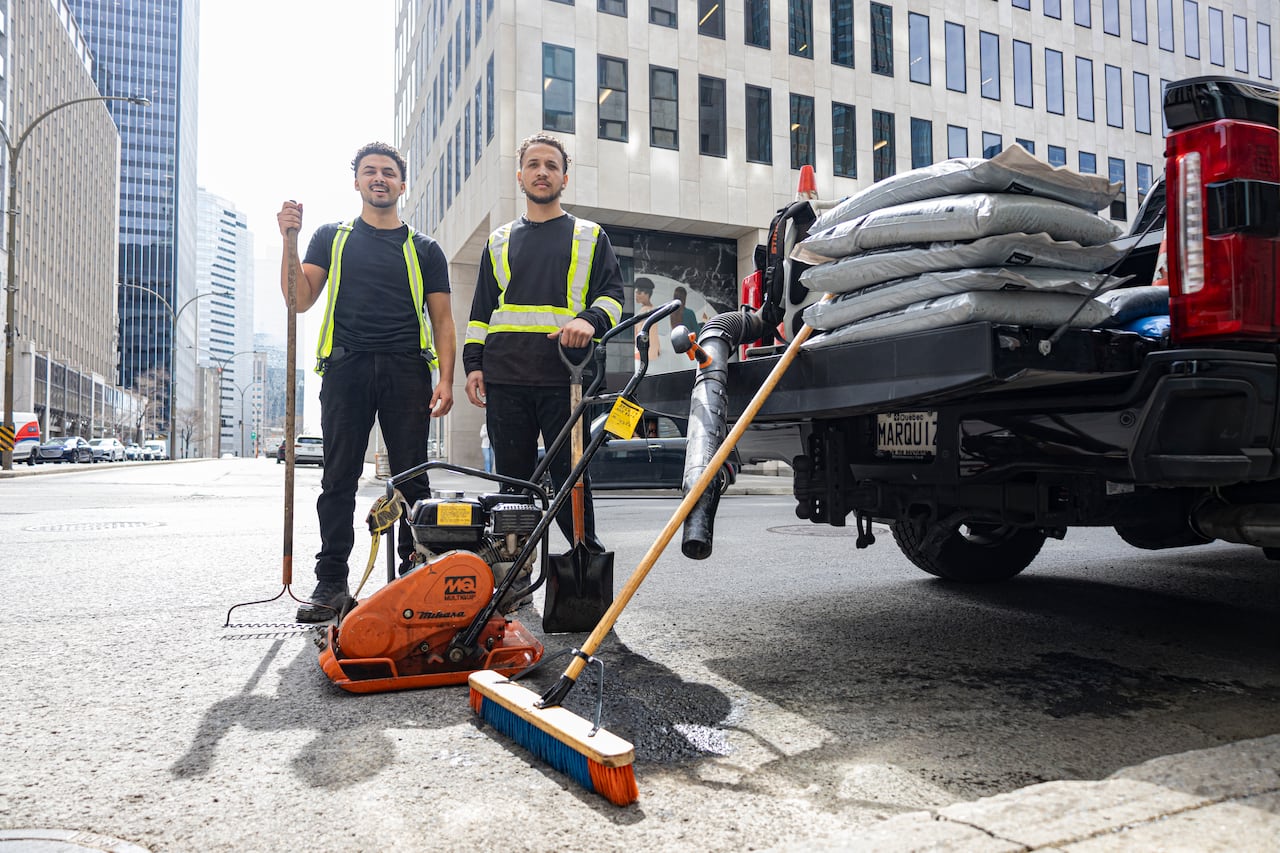 This Montreal pothole vigilante is on a mission to patch up the city