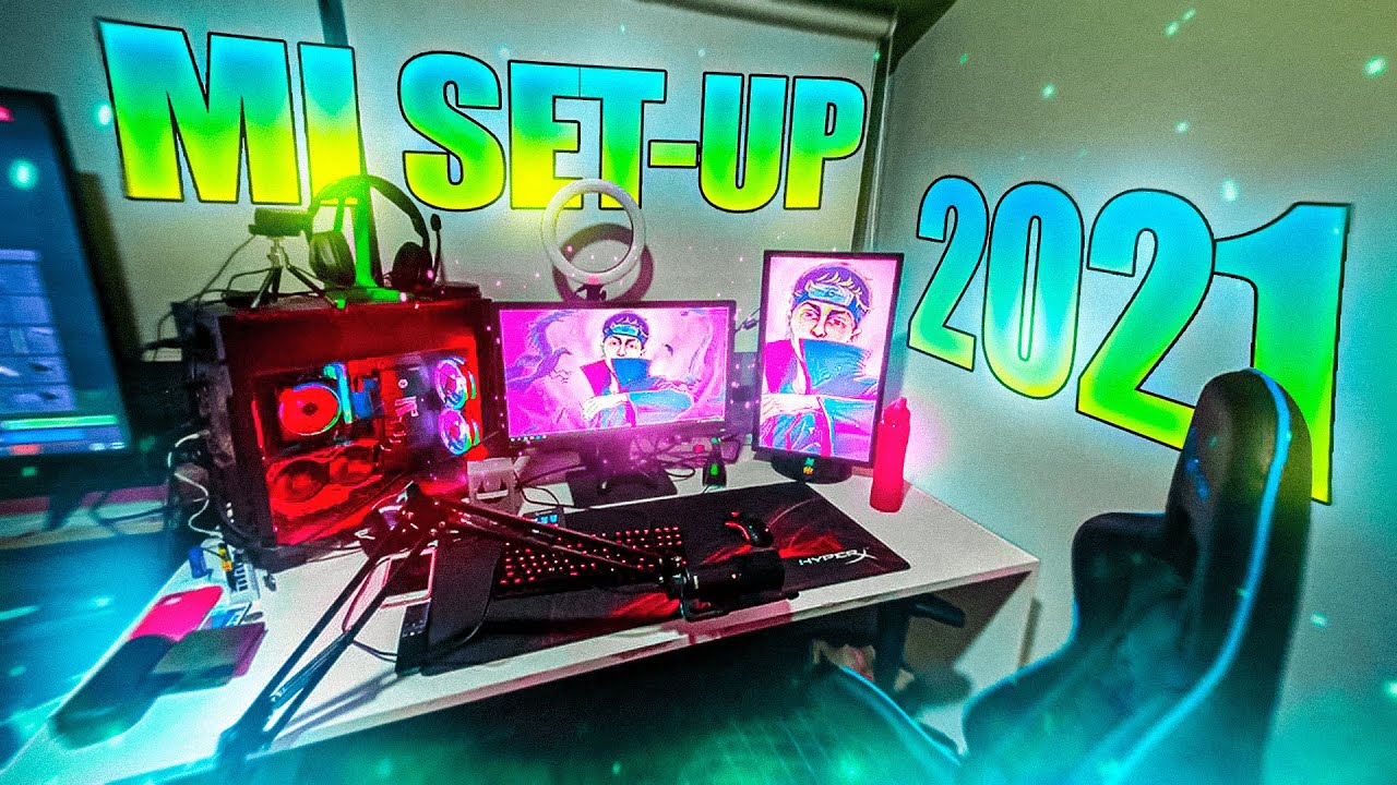 ¡Tour completo de mi setup gamer RGB! Así es mi battlestation de streamer 🚀