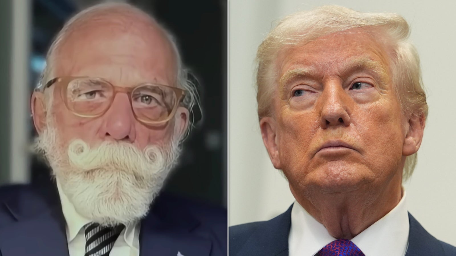 Ty Cobb and Donald Trump. (Photo: Left: