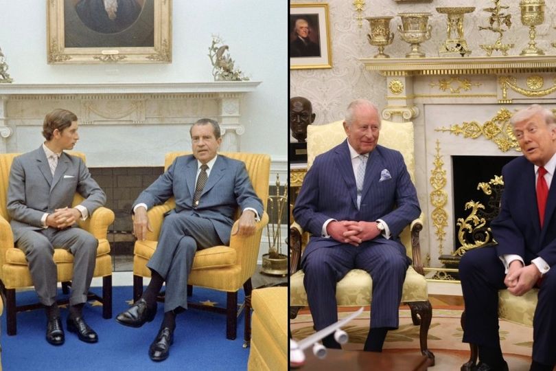 Photos show major Oval Office transformation from last King Charles visit