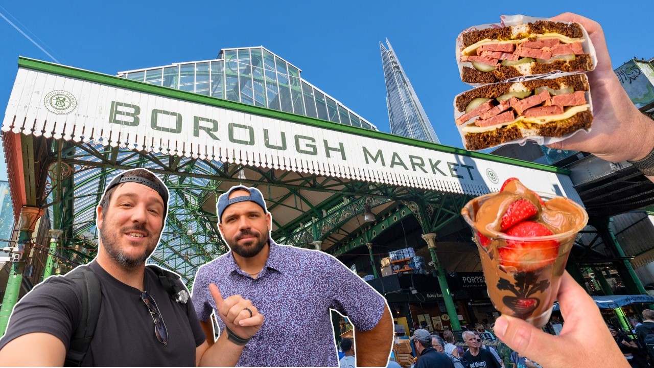 We ate (almost) everything at London’s Borough Market with a pro chef