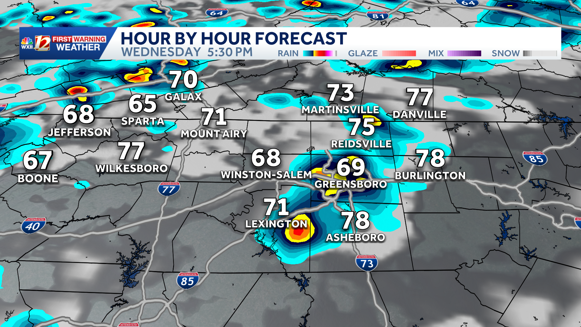 Wednesday severe storm risk | More rain comes with damaging wind threats
