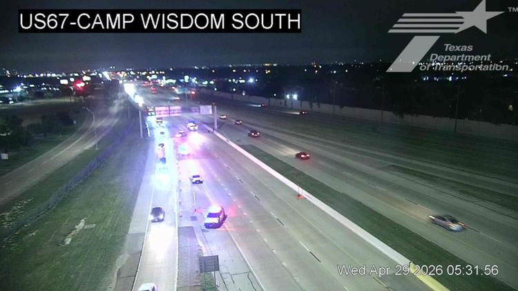 Fatal crash closes all southbound lanes of US 67 at I-20 on Wednesday ...