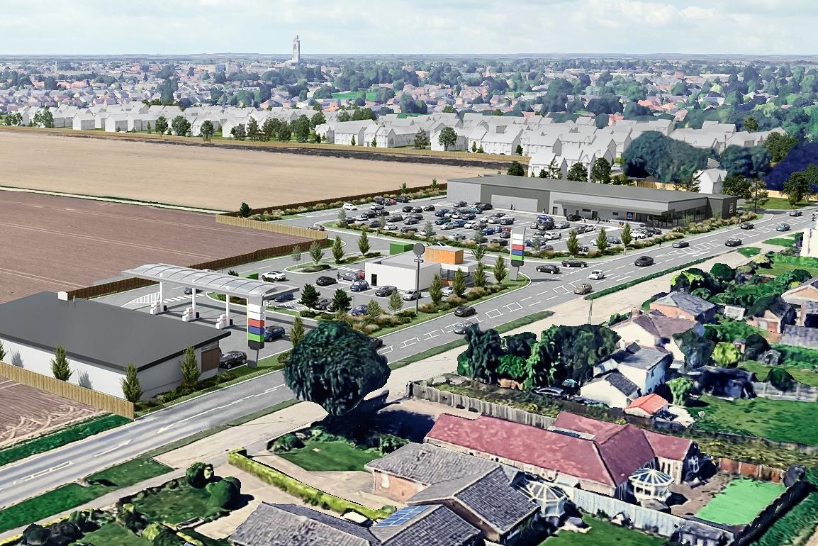Multi-million pound plans for new Aldi on eastern outskirts of Boston ...