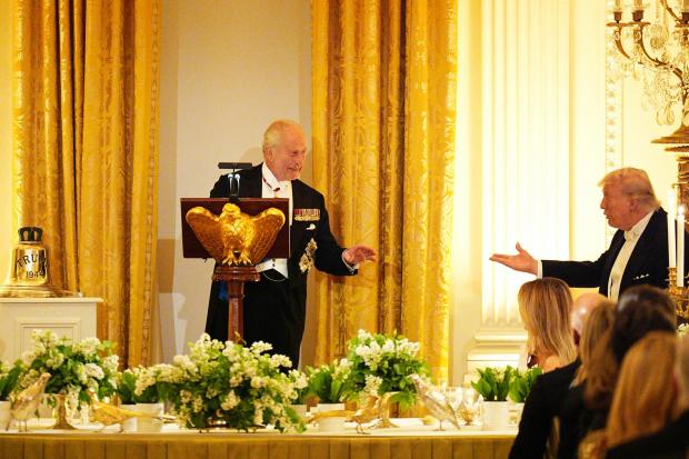 King Charles gifts US President Donald Trump present with Barrow naval ...