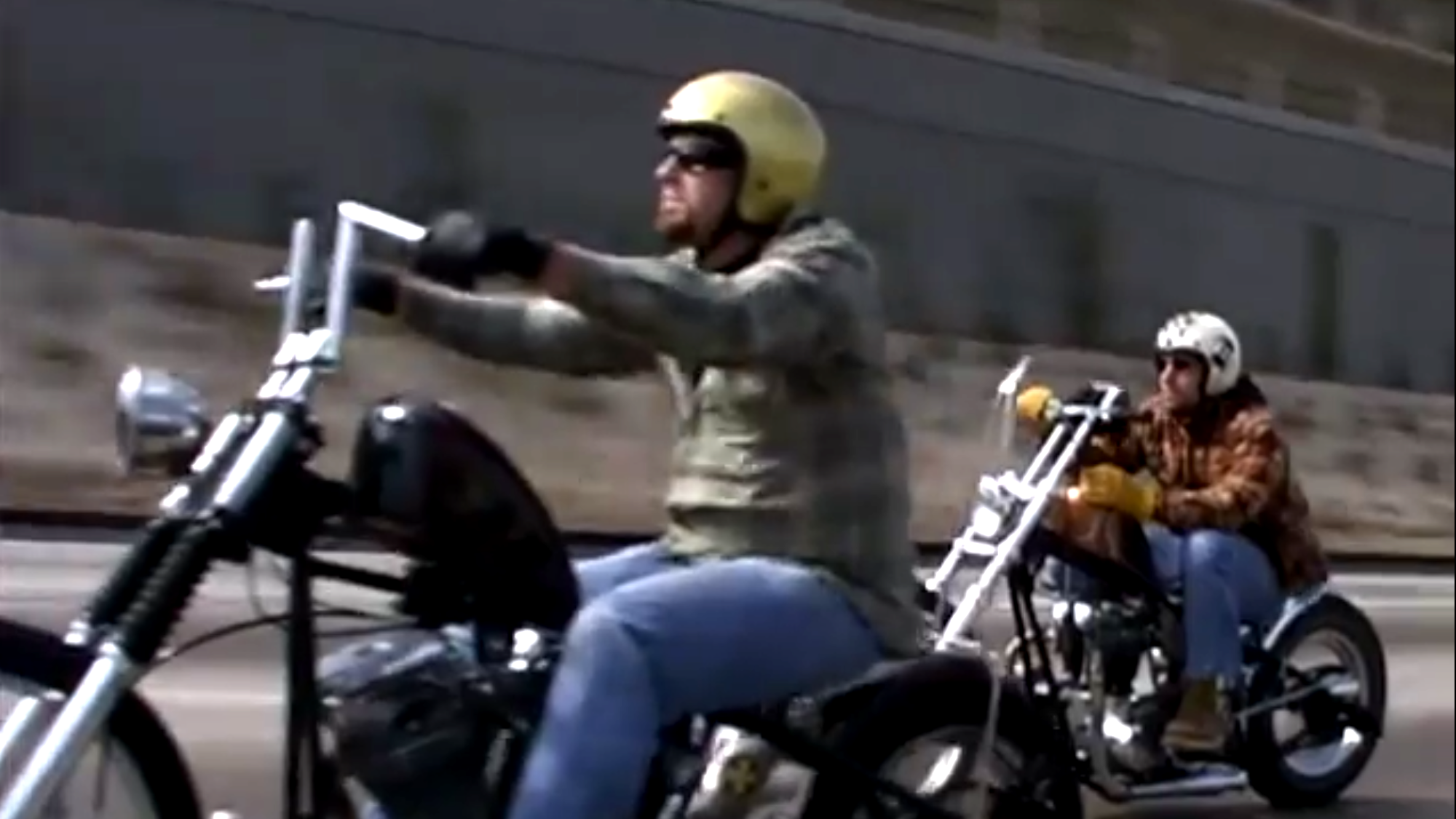 On the road with the Sinners Riders