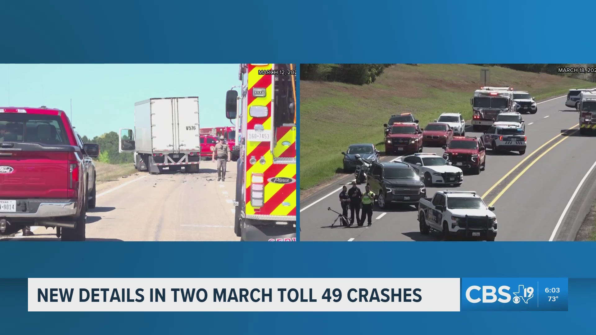 Crash reports detail deadly Toll 49 wrecks in Smith County