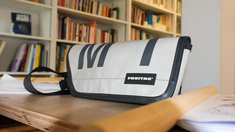 Only Freitag can make cycling crossbody bags look this cool