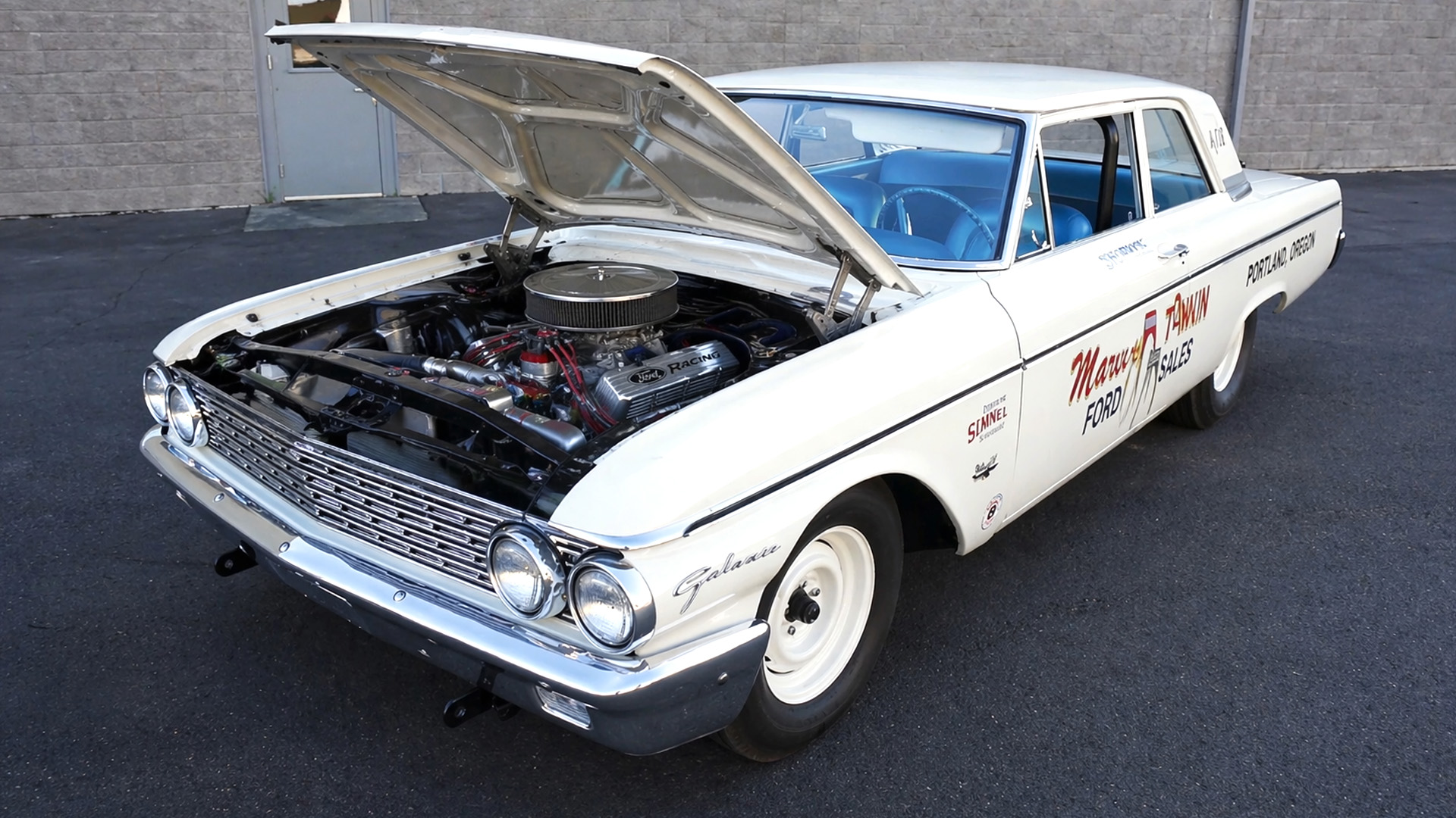 This classic Ford was built to dominate drag racing