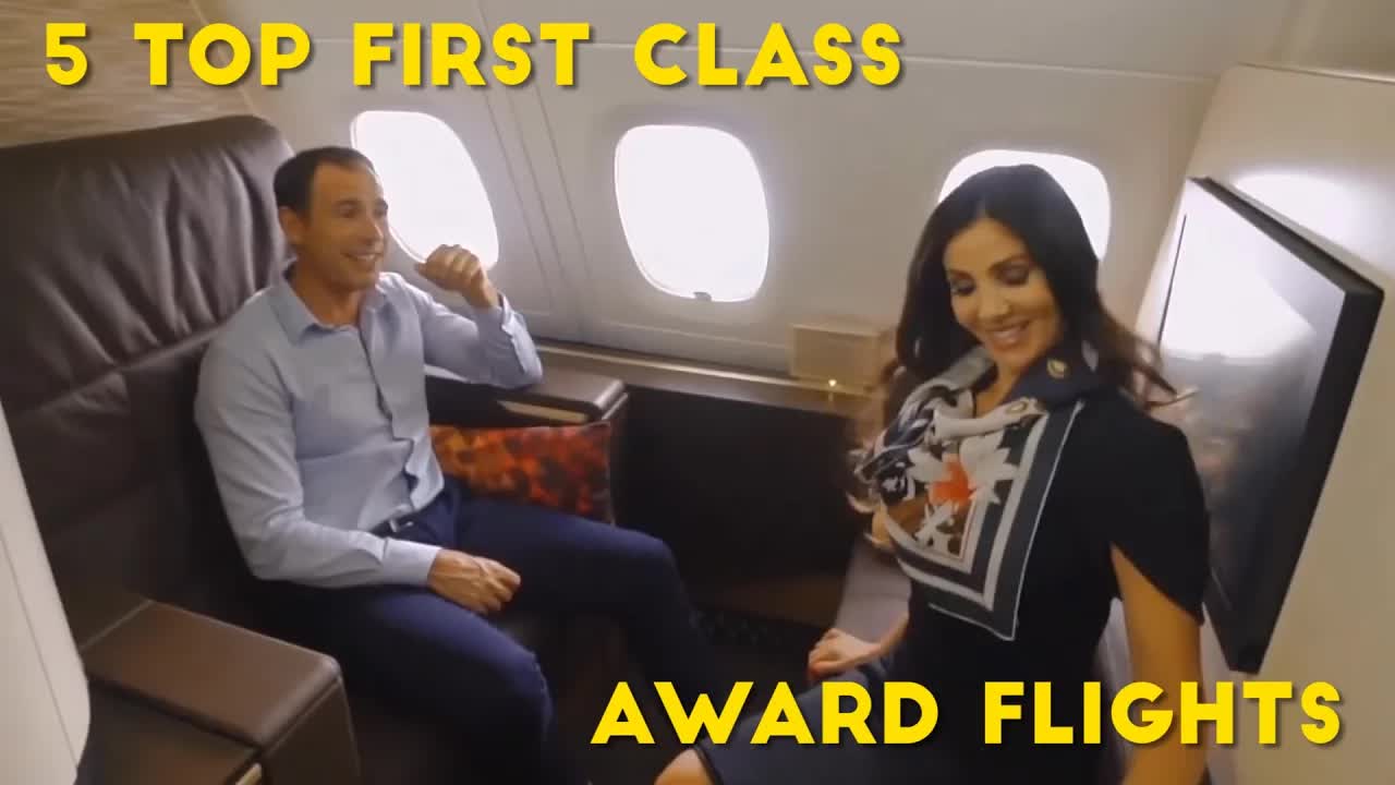 5 amazing first class flights, bookable with credit card points