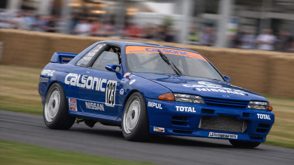 1000HP Skyline R32 GT-R delivers loud hillclimb run