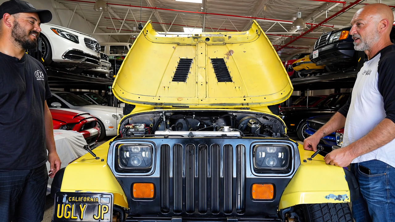 Classic off-road car transformed with a cost-effective V8 engine swap