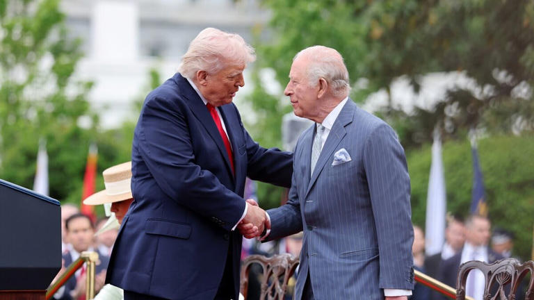 Watch: Trump says his mother had a crush on King Charles