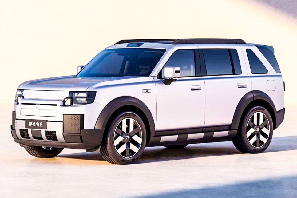 Land Rover revives the 200.8-inch full-size SUV Freelander 8 with ...