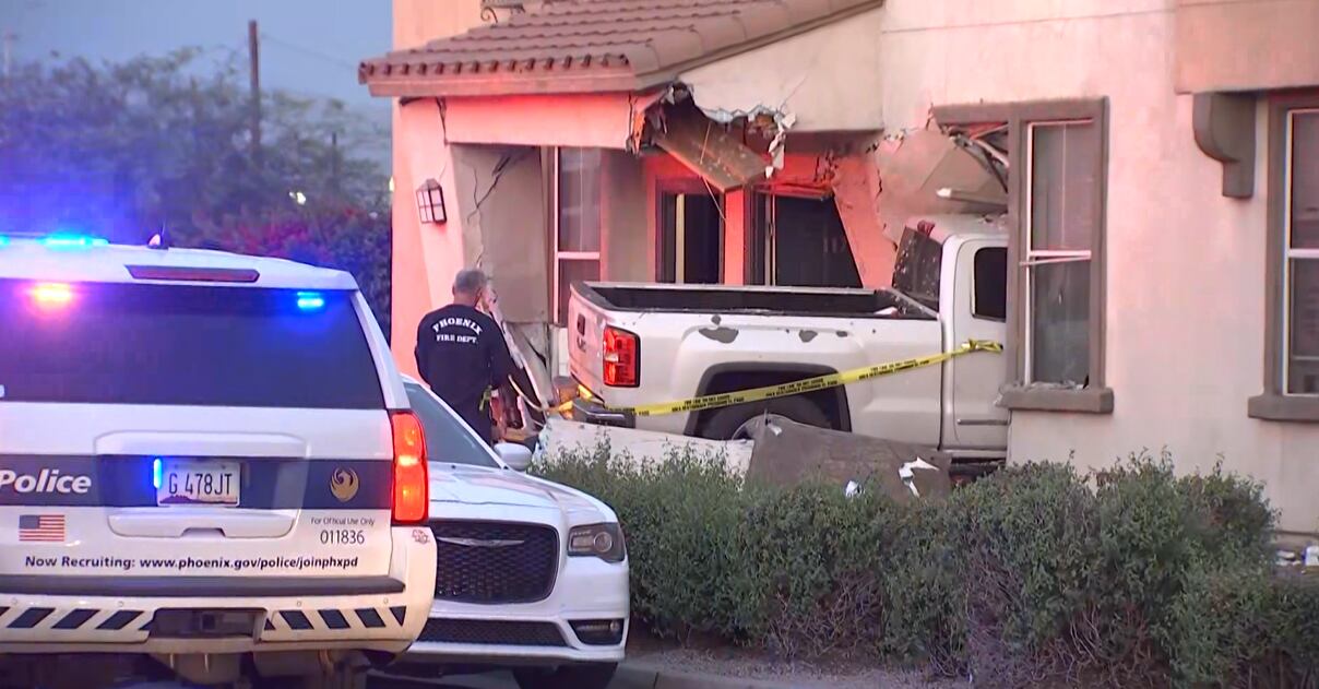 Phoenix mother describes terrifying moments after truck slams into ...