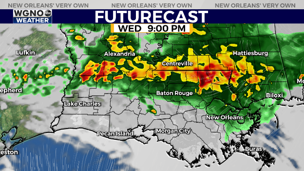 Warm again, localized strong storms tonight