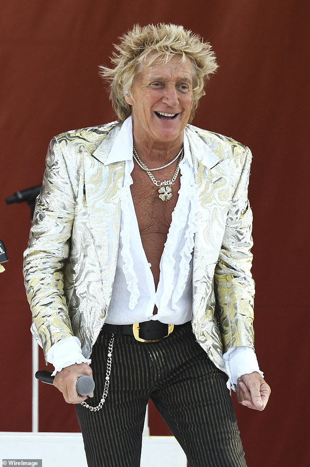 Rod Stewart to become a grandad for a sixth time as daughter Ruby is ...