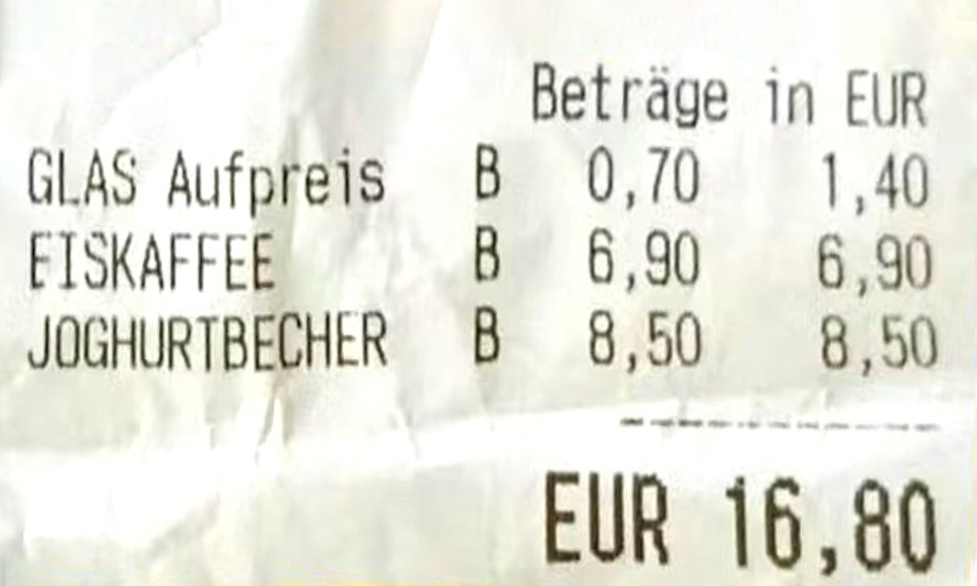 Tourists charged £1.20 'washing up fee' for having ice cream in bowl in ...