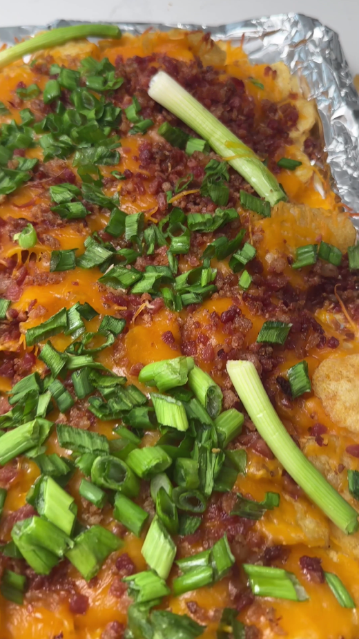 Loaded kettle chip nachos for the ultimate crunchy snack