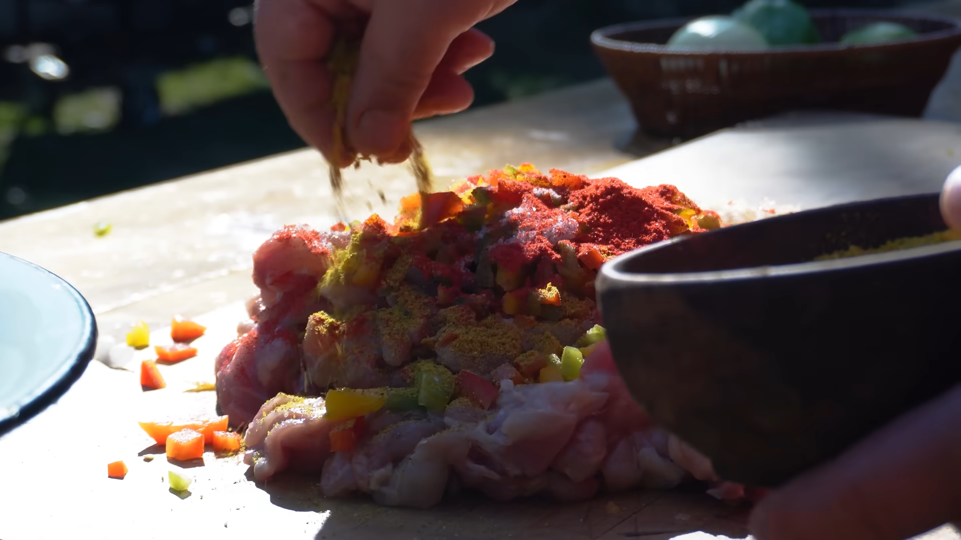 What it takes to cook nearly a whole bull