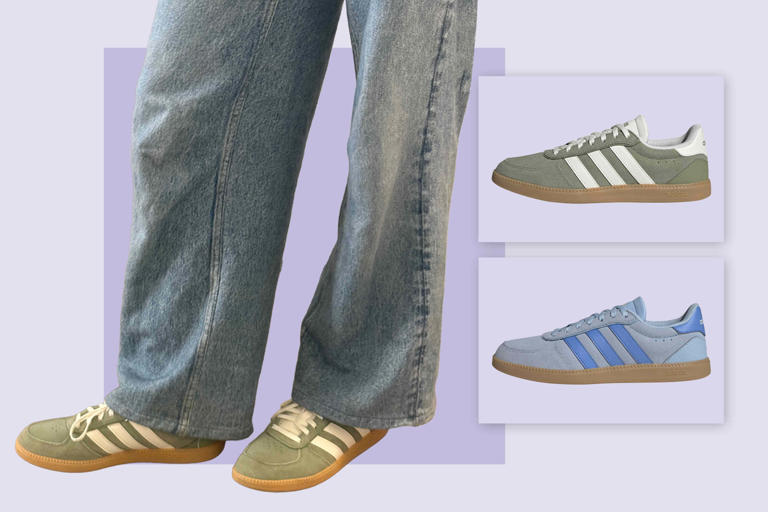 I walk 10k steps daily in NYCand these comfy Adidas sneakers keep my feet  pain-free, starting at $46