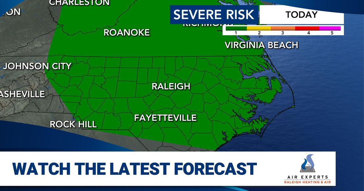 Cold front brings severe storm threat Wednesday